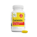 Terry Natural Curamin Extra Siła - Curcumin & Boswellia Suplement do Zdrowego Obróbki Cyfrowej - Turmeric Supplement to Support Joints, Muscle Health & Endorphin Production - 60 tabletek