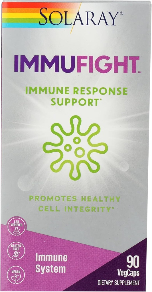 SOLARAY ImmuFight ™, wsparcie odpowiedzi immunologicznej, 90 VegCaps