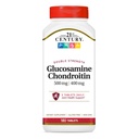 21. Century Glukozamina Chondroitin 500 / 400mg - Podwójna Siła Tabletki, 180 Liczenie