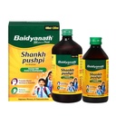 Baidyanath Shankhpushpi Syrup 450ml + 200ml | Memory Booster & Concentration Support | Brahmi Shankhpushpi Formula | Brain Tonic for Kids & Adults | Natural Botanical Ingredients