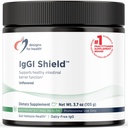 Designs for Health IgGI Shield Powder - Darmowy Imunoglobulin IgG Supplement, SBI with N- Acetyl- Glukozamina - Wspiera zdrową funkcję bariery jelitowej (3.7oz / 30 Servings)