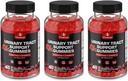 Pothent Gummies żurawinowe 1500mg z D Mannoss - Urininary Tract Health for Women & Men, Urynary Flush & Bladder Fast- Assistance Supplements with Hibiscus Powder, 180 Count