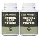 Zen Principle Organic Moringa Oleifera. Ultra- Premium. Zapewnia całą naturalną energię Boost i wielowitaminy. Surowy Superfood, Wegan, Bez GMO i Gluten Free. 360 Kapsułki.
