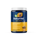 NaturVet VitaPet Senior Codzienne witaminy Dog Supplements Plus Glucozamina - Zawiera pełne spektrum witaminy, Minerały - Wspólne wsparcie dla Starszych, Aktywne psy - 120 Ct. Miękkie żucia