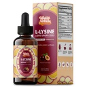 L- Lysine Supplement Liquid Drops Distribution 124; L- Lysine 1000mg Tincture with Witamina A, C, i B12 for Adult & Kids Distribution 124; Immune Support, Skin & Lips Health, Collagen Syntesis Distribution 124; Non-GMO, Vegan, 2 Fl Oz (60 ML)