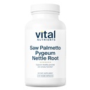 Vital Nutrigents Saw Palmetto with Pygeum & Nettle Root - Vegan Saw Palmetto for Men Supports Healthy Prostate Function * - Gluten, Dairy, Soy Free - 120 kapsułki