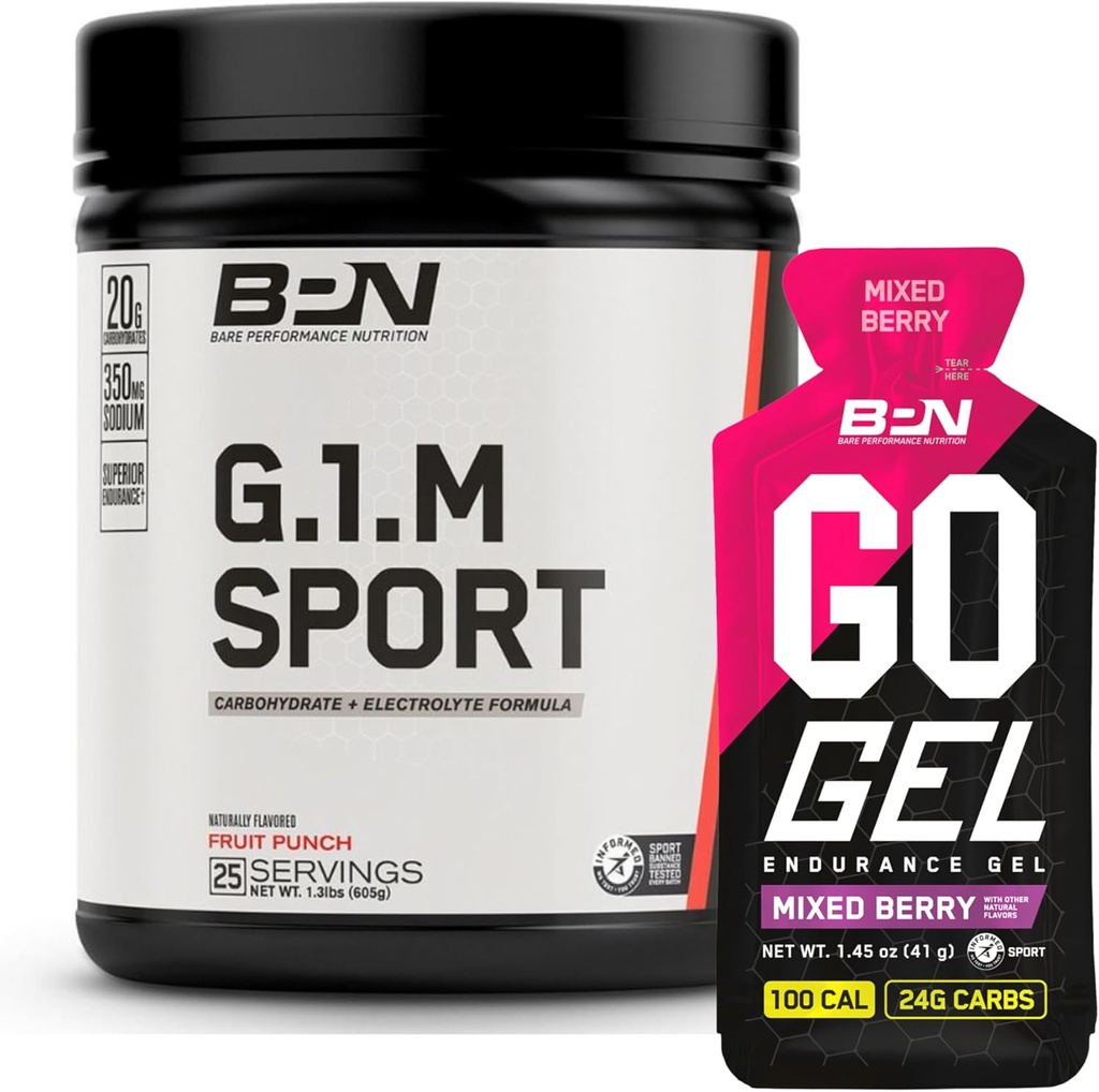BPN G.1.M. Sport Endurance Training Fuel & Go Gel Endurance Gel Mieszane żele