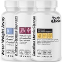 Youth & Tonic CandEase Complex Bundle Supplement Agregable 124; System pokarmowy Cleanse Gut Health & Intestinal Flora Wsparcie
