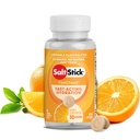SaltStick Electrolyte FastChews - 60 Pomarańczowych tabletek do rozgryzania i żucia Electrolyte - Solone tabletki dla biegaczy, Sports Nutrition, Electrolyte Chews - 60 Butelki