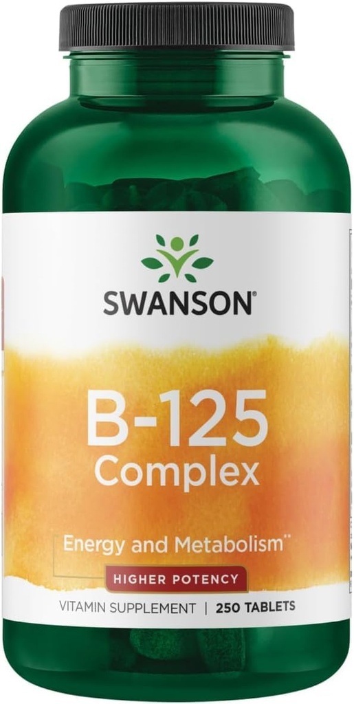 Swanson Witamina B- 125 Complex 250 Tabs