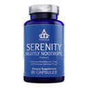 Thrivous Serenity Nightly Nootropic - Sleep & Relaxation Formula z KSM- 66 Ashwagandha, L- Theanine, Magnezu Glycinate & Melatonin - 60 Kapsułek wegańskich