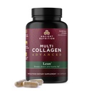 Ancient Nutrition Multi Collagen Advanced Lean z probiotyki, Zhydrolizowane Kolagen Peptydy wspomaga zdrową utratę masy ciała i tłuszczu, 90 Liczba