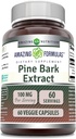Ekstrakt Sosny Bark 100 Mg Xi124; Suplement Kapsułek Wegetariańskich XI124; Non-GMO XI124; Non-GMO XI124; Non-GMO XI124; 1 Pack XI124; 60 Count