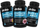 Suplementy do odwadniania i wody Pigułki Diuretyki - Herbal Lymphatic Support Total Herbal Cleanse Products & Water Away Pills Lymph System Supplement Supplement - Lymph Node Detox Cleanse Drainge