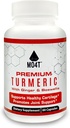 Premium Turmeric, Glukozamina, Ginger, Chondroitin Siarczan, Boswellia Extract, MSM, Bioperine, Quercetin & L- Meth - 60 kapsułki