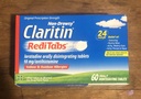 Claritin RediTabs 24 Godzina alergii Medycyna, Non- Drowsy alergy Relief, Lordinary Antihistamine Tablets, 60 Hrabia