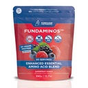 FundAminos EAA + BCAA Acid Proszek Amino 124; Organic, Wegan, Plantan- Based 124; Complete Essential Aminos for Everyday Nutrition Incorporated 124; Optimized Protein utilization Incorporation Incorporated 124; Refresing Superfruits Mind - 60 Servings