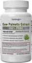 Superior Labs - Saw Palmetto Extract NonGMO, Non Syntetic - 300 mg Dawkowanie, 120 Kapsułki roślinne - Wspiera przepływ trakcji moczu & Częstotliwość