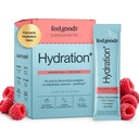 Feel Goods Hydration Hero, 1,000mg Electrolytes Powder, Cukier wolny, Magnez, Organic Aloe Vera, L Theanine, Witamina C & B12, Keto, Wegan, Pakiety Electrolyte, Blue Malina, 15 Hrabia