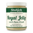 Stakich Fresh Royal Jelly - Czysta, cała naturalna - Brak dodatków / aromatów / środków konserwujących Dodano - 8 uncji (227 Gram)