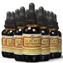 J.CROW 'S ® Lugol' s Rozwiązanie jodu 2% 2 oz (12 butelek) - Premia jodu i jodku potasu ciecz, gluten &, ekstrakt z naturalnej kopry bez alkoholu, bez wygaśnięcia