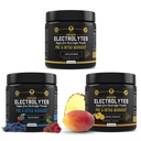 MMA Nutrition HRDWRK - 100 Servings Keto Electrolytes Proszek Hydration Sugar Free - Electrolyte Proszek do zwiększenia wytrzymałości i zmniejszenia zmęczenia z suplementem elektrolitów Zestaw 3