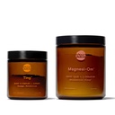 Ting & Magnesi- Om przez Sok księżycowy 124; Ting Witamina B Kompleks & Ginseng dla bezkafeinowej energii naturalnej & Magnesi- Om Magnezu Proszek suplement do relaksacji 124; Bezkafeinowa energia & Głęboka relaksacja