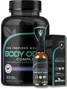 Ogólny zestaw wellness: suplement do zapachu ciała i zielony czarny orzech nalewka