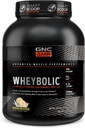 GNC AMP Wheybolic Clinically Proven Protein Powder, 40g białka serwatki, BCAA, Leucyna, Zwiększa siłę mięśni, Muscle Building, 3. Party Tested, Gluten Free, Banana Milkshake, 25 Służenie