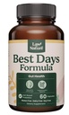Formuła najlepszych dni 124; Advanced 5- in-1 Gut Support for Bloating, Gas & Irregularity 124; Probiotyki oparte na glebie + Prebiotyki, L- Glutamina, Aloe Vera & More