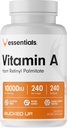Bucked Up Witamina A 10000j. m. na Podawanie, Essentials (240 Służenie, 240 Softgels)