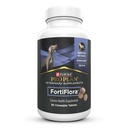 Purina Pro Plan suplementy weterynaryjne FortiFlora Probiotyki dla psów Tabletki do rozgryzania i żucia dla trawienia Gut Zdrowie i Biegunka - 90 ct.
