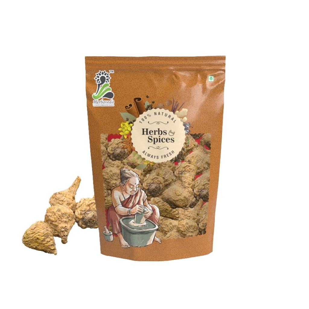 Herbaveda- White Maca Root 100g | Imported from Turkey| For Energy & Strength