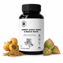 CUREFOREVER Horney Goat Weed, Maca Root & Safed Musli Extract | Safed Musli Capsules for Stamina and Performance - Maca Root to Enhance Vigour - 60 Capsules