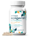 Suplement Apigenin do wsparcia odpoczynku i relaksacji - 50 mg Apigeniny w kapsułce z Magnezu Glycinate 275 mg L- Theanine 100mg GABA 100mg - 98% Ultra- wysoka czystość