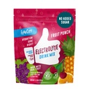 FlavCity Fruit Punch Electrolytes Pakiety proszkowe - 28 Pakiety nawadniające - Nie dodano cukru - Proszek nawadniający z prawdziwymi owocami i nierafinowaną solą morską - Keto & Gluten- Free (28 Pakiety stick)