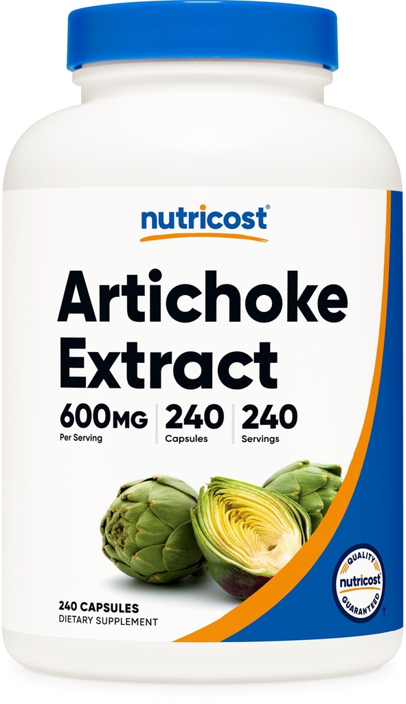 Nutricost Artiduck Extract 600mg, 240 Kapsułki wegetariańskie - Gluten Free, Non-GMO