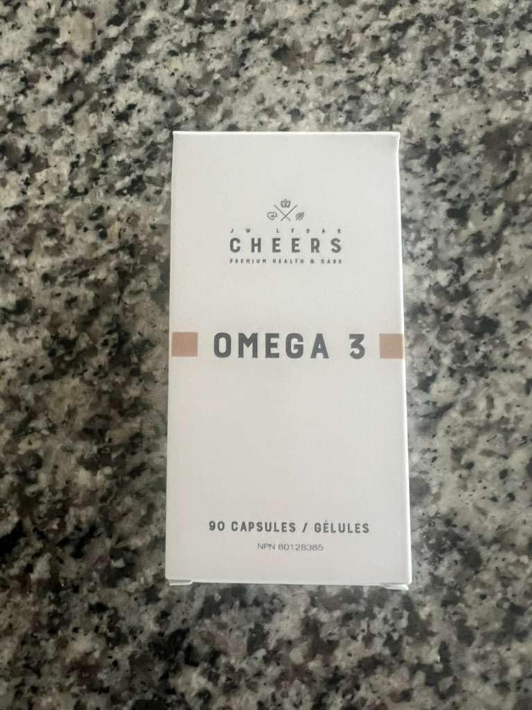 CHEERS Omega-3 Supplement Equipment 124; High Strength 550mg EPA & DHA Per Capsule Equipment 124; 90% Biodostępny, Clean Label Supplement Equipment 124; Wspomaga serce, mózg, widzenie i zdrowie immunologiczne 124; Vcaps Plus, bezkostny 124; 90 Kapsułki