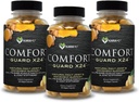KaraMD Comfort Guard X24 XXX124; Joint & Movement Support Supplement XXX124; Kurkumina turmerowa, Boswellia & Ginger XXX124; Łatwa dyskomfort mięśni i sztywność stawów 124; Non-GMO, Gluten Free & Vegan Friendly (3 Pack)
