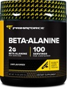 Primaforce Beta Alanine proszek, nieflawored, 200 gramów - Gluten Free, Nie-GMO Suplement dla mężczyzn i kobiet