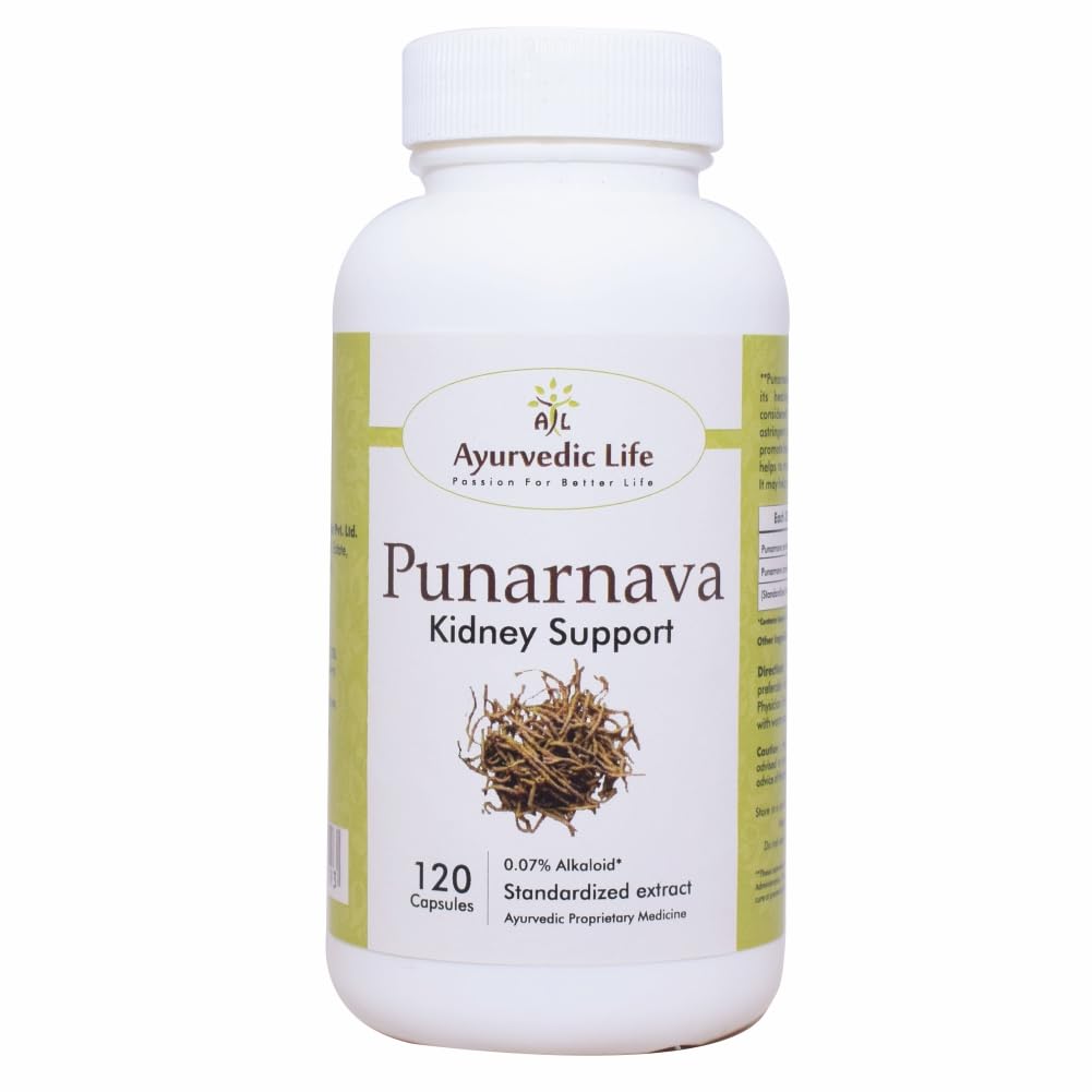 Punarnava Capsules 350mg Capsules, Natural, 120 count