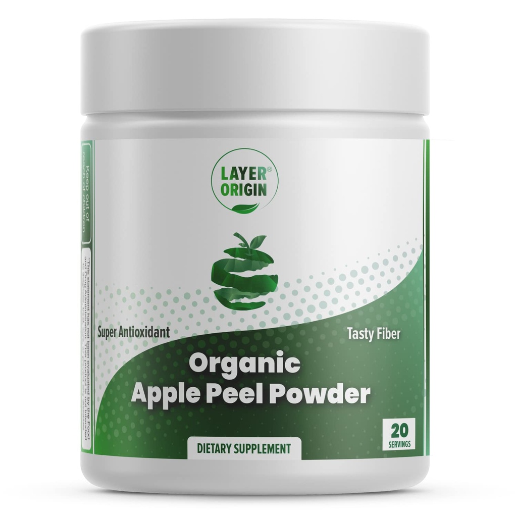 Pochodzenie warstwy Organic Apple Peel Proszek Boost Akkermansia i Bifidobbakteria