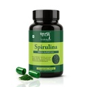Spirulina Capsules 500 mg 120 Veg Capsules| Green Superfood rich in Proteins(50-70% of dry weight),vitamins,Minerals and Antioxidants.