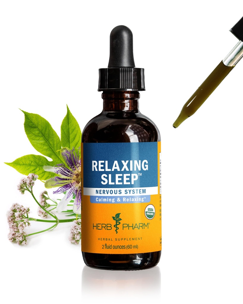 Herb Pharm relaks formuła ziołowa z Valerian Liquid Extract - 2 Oz