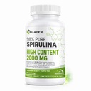 HAYER 98% Spirulina Powder Organic -60 Tablets Veg