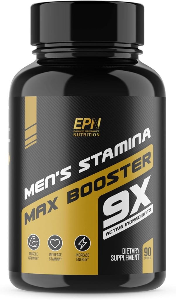 Wsparcie erekcji dla mężczyzn szybko działających + Testosteron Wzmocnienie 124; # 1 Dased Blood- Flow + Muscle Builder 124; Gain Muscle, Boost Libido, Firmness & Size Size 124; Grow 3- 7 "z 9 Potężnych składników - 90 Pigułki