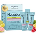Feel Goods Hydration Hero, Variety Pack, 1,000mg Electrolytes Powder, Sugar Free, Magnezu, Organic Aloe Vera, L Theanine, Witamina C, Wegan, Non GMO, On The Go Electrolyte Pakiety, 12 Count