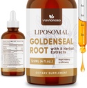 Goldenseal Root Extract 3000mg dla immunologicznego i układu oddechowego Wellness - szybkie wchłanianie 124; bez cukru 124; Wegan 124; 4 Fl Oz