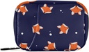 Pigułka Pudełko Cute Fox 7 dzień Pigułka Case Travel Pill Organizer Bag z Zipper przenośny tygodniowy suplement witaminy