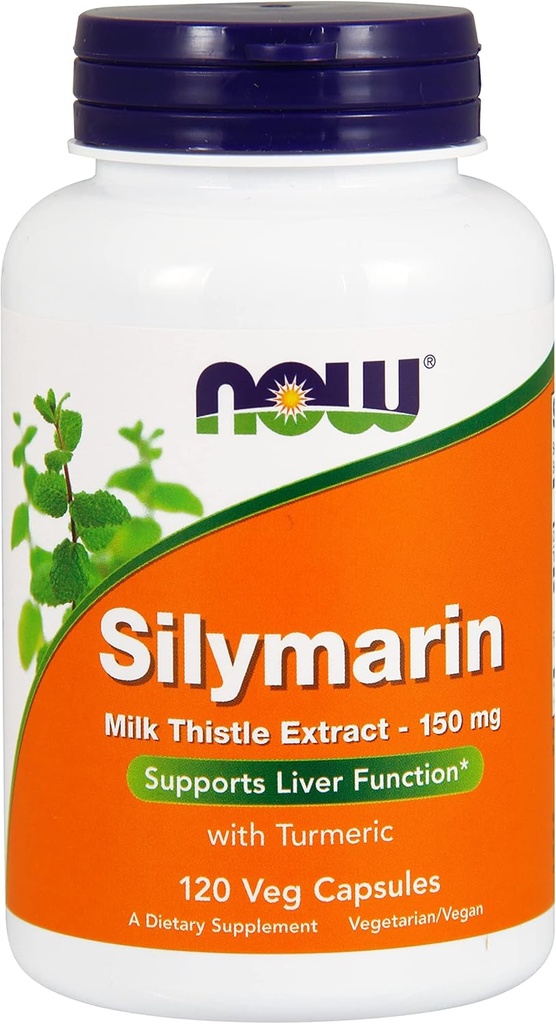 Teraz żywność Silymarin 150mg, 120 VCaps (Opakowanie 2)